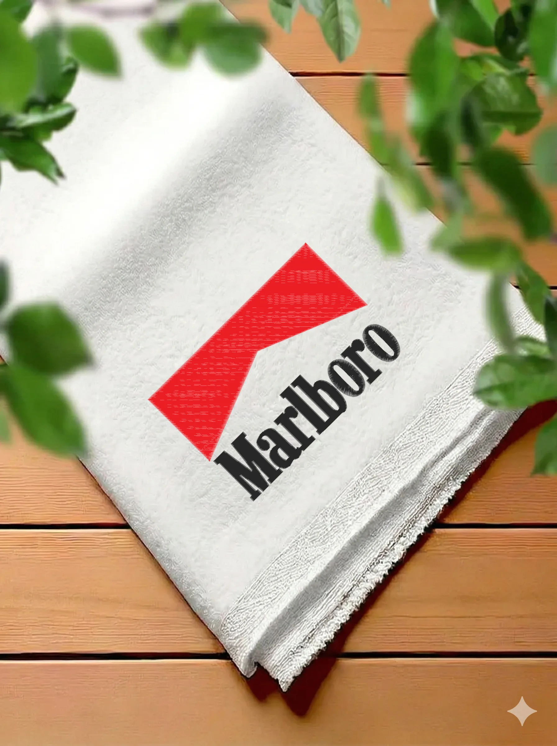 Дизайн машинной вышивки «Красно-белый логотип Marlboro» (144×217 мм) — вид 7