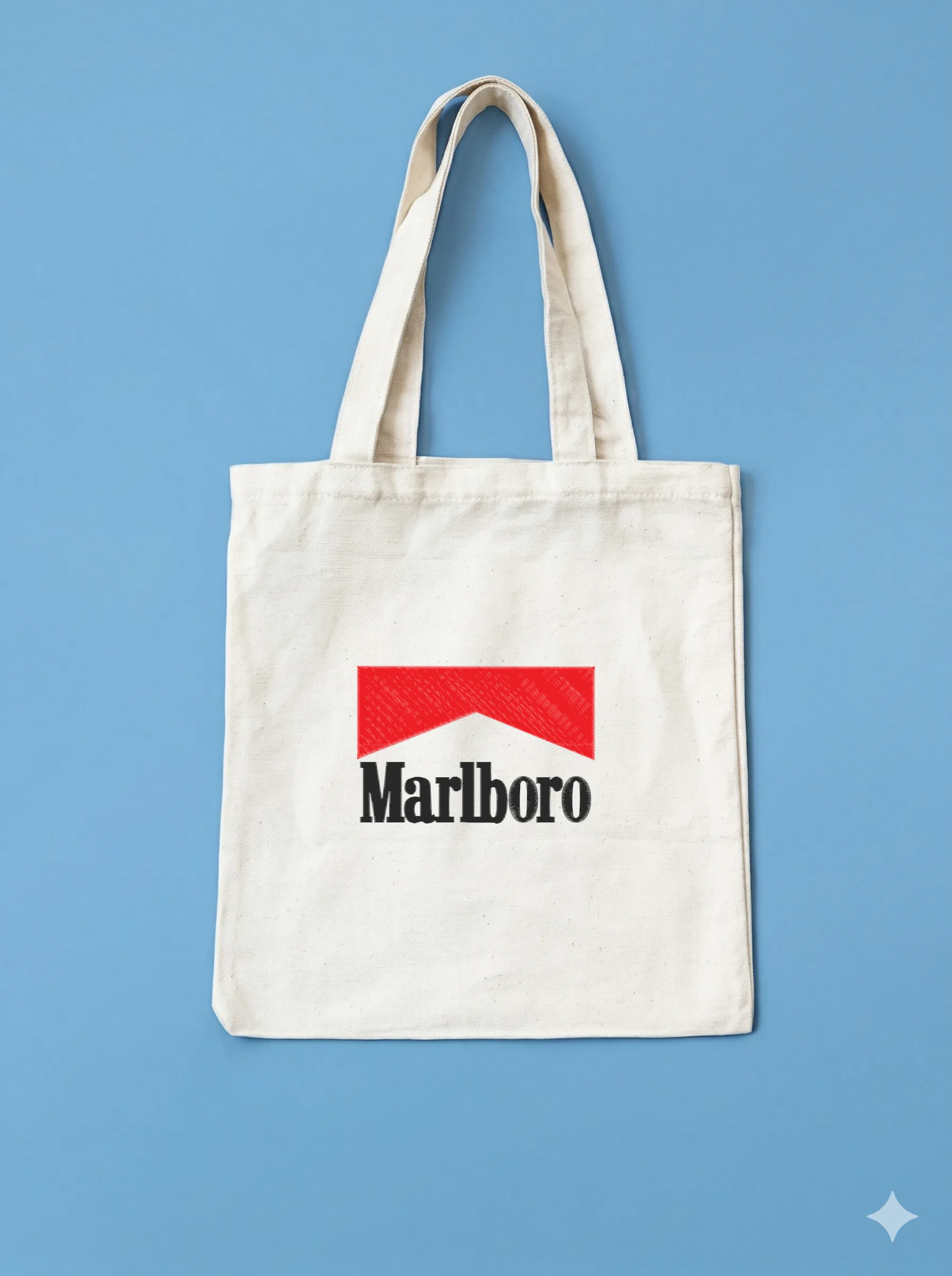 Дизайн машинной вышивки «Красно-белый логотип Marlboro» (144×217 мм) — вид 10