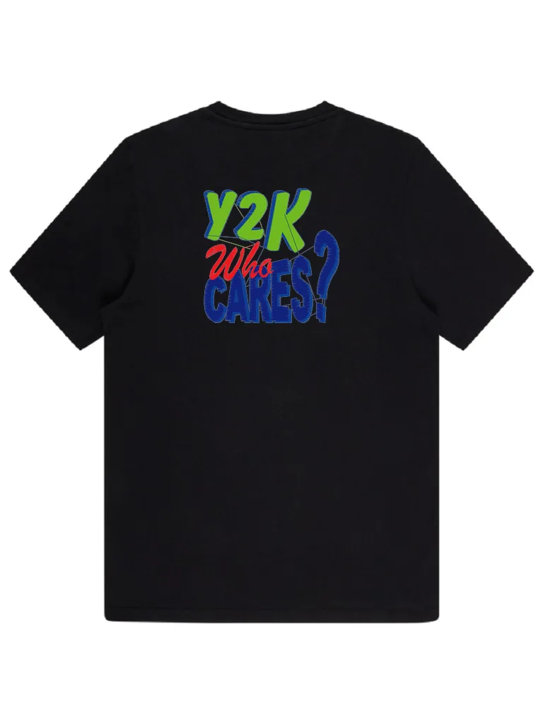 Дизайн машинной вышивки «Надпись Y2K Who Cares» (102.5×101.7 мм) — вид 4
