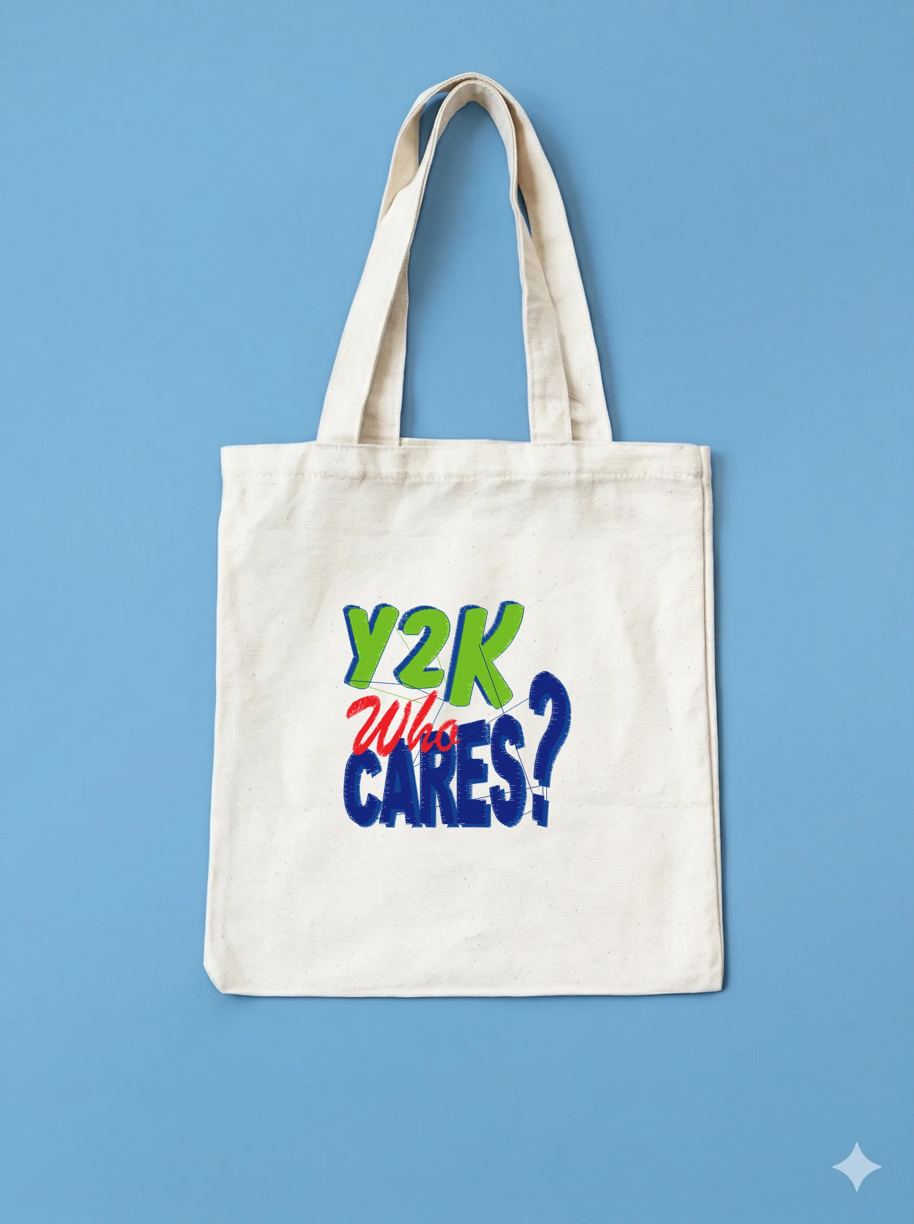 Дизайн машинной вышивки «Надпись Y2K Who Cares» (102.5×101.7 мм) — вид 10