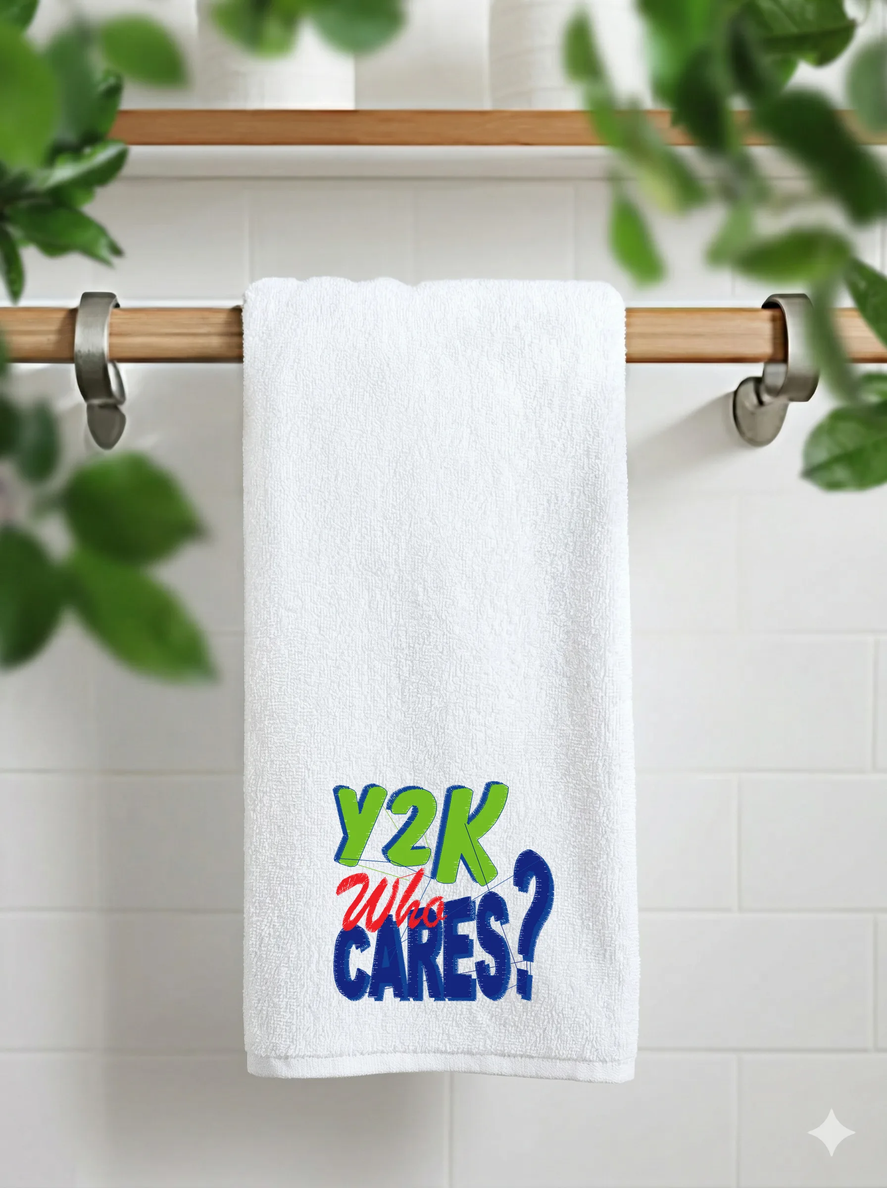Дизайн машинной вышивки «Надпись Y2K Who Cares» (102.5×101.7 мм) — вид 11
