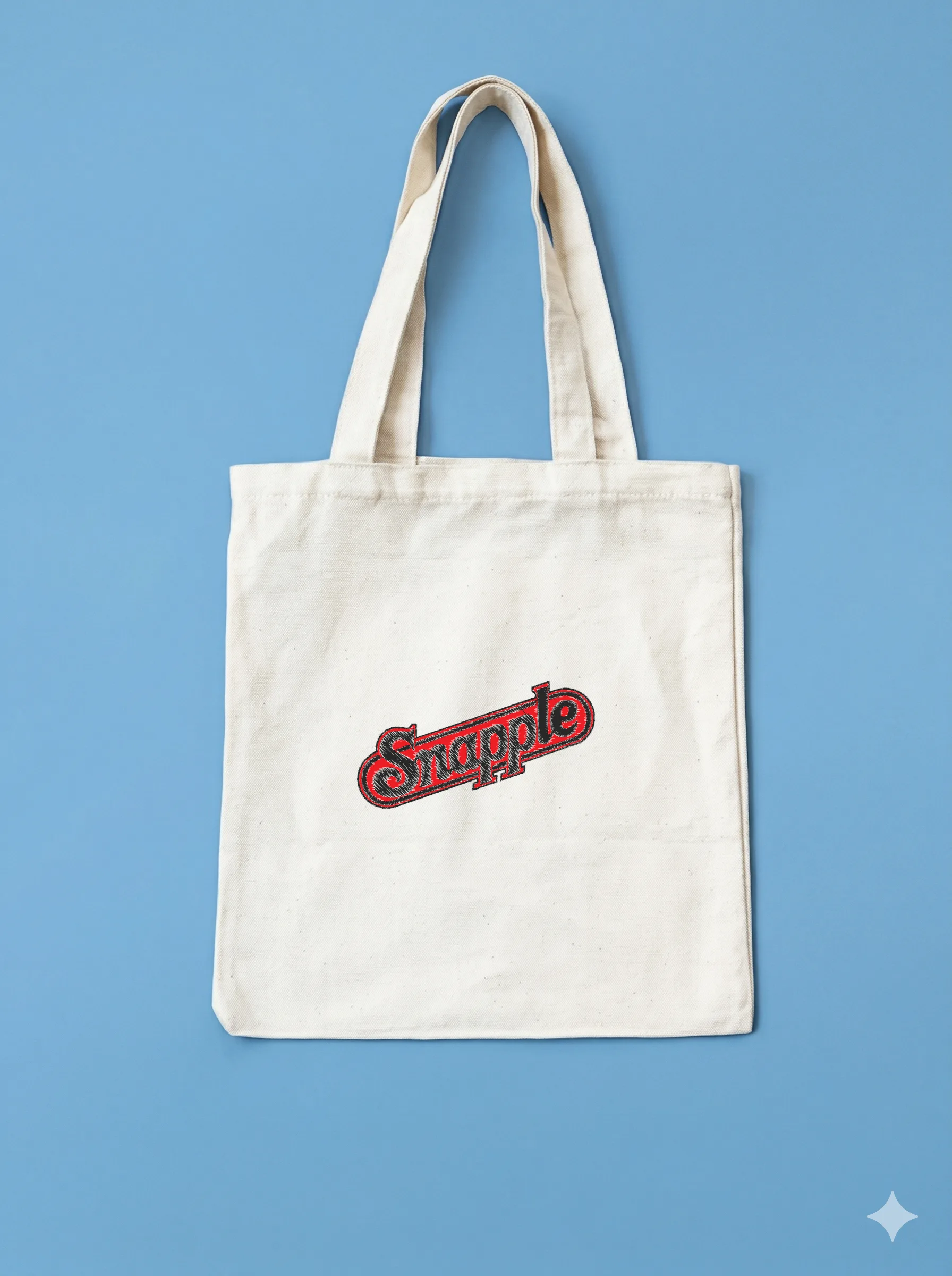 Дизайн машинной вышивки «Логотип напитка Snapple» (98.2×52.8 мм) — вид 10