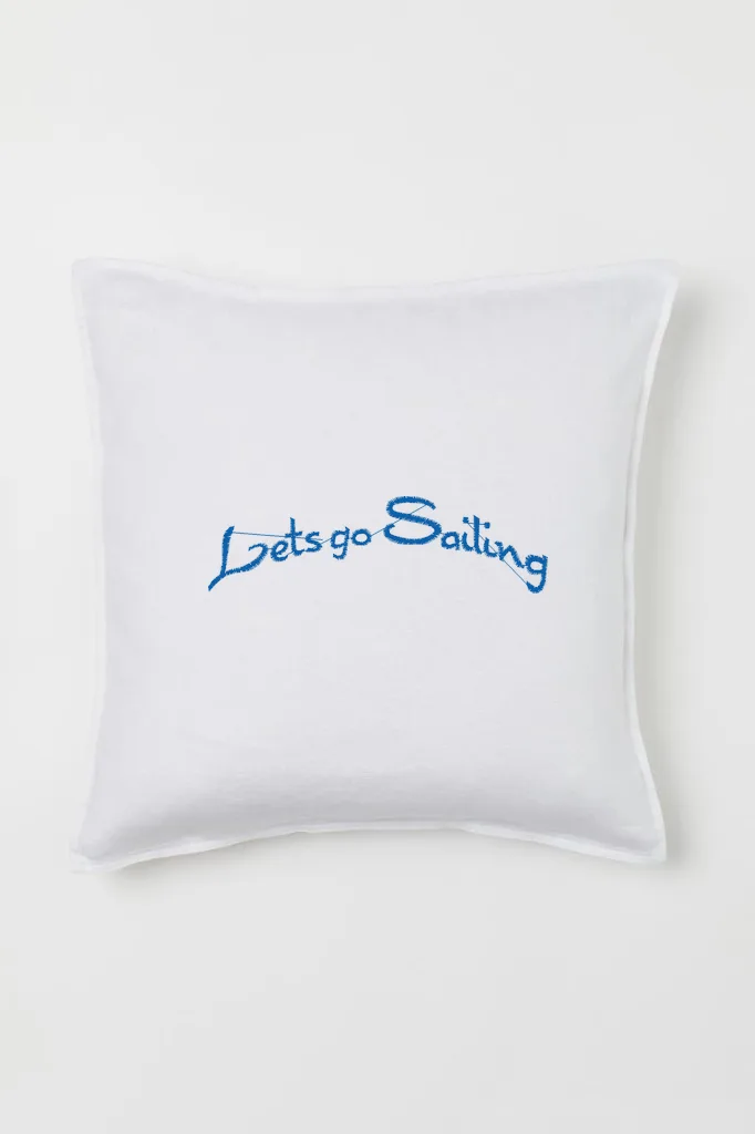 Дизайн машинной вышивки «Надпись Let's go Sailing» (97.9×28.1 мм) — вид 2