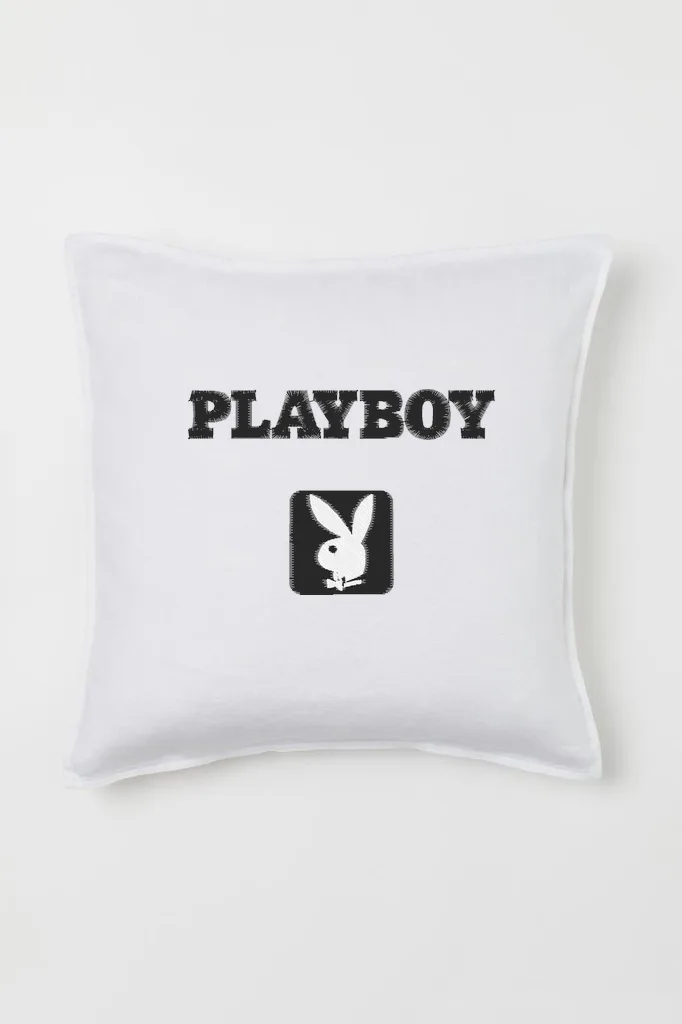 Дизайн машинной вышивки «Логотип Playboy» (97.6×65.6 мм) — вид 2