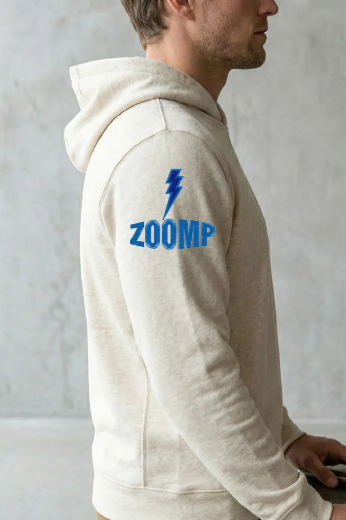 Дизайн машинной вышивки «Молния ZOOMP» (60.2×56.6 мм) — вид 3