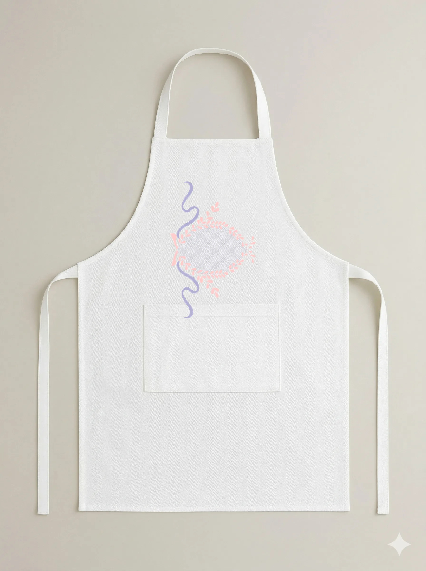 Дизайн машинной вышивки «Нежная овальная рамка» (159×256.4 мм) — вид 6