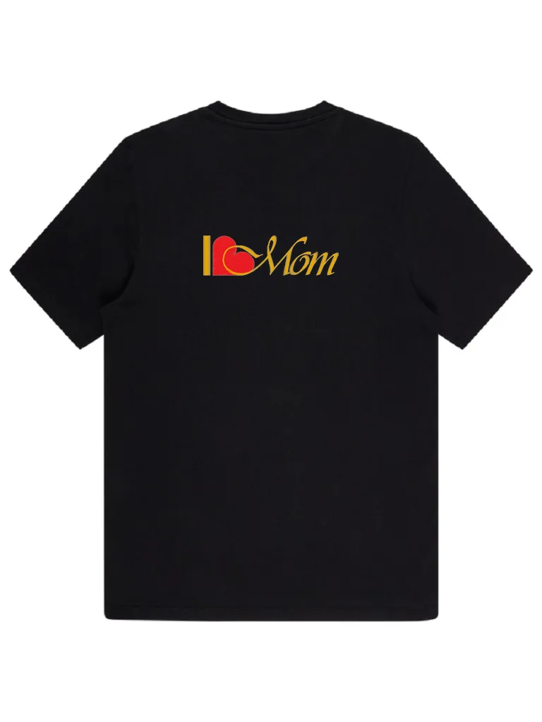 Дизайн машинной вышивки «Надпись I Love Mom» (119.7×35.2 мм) — вид 4