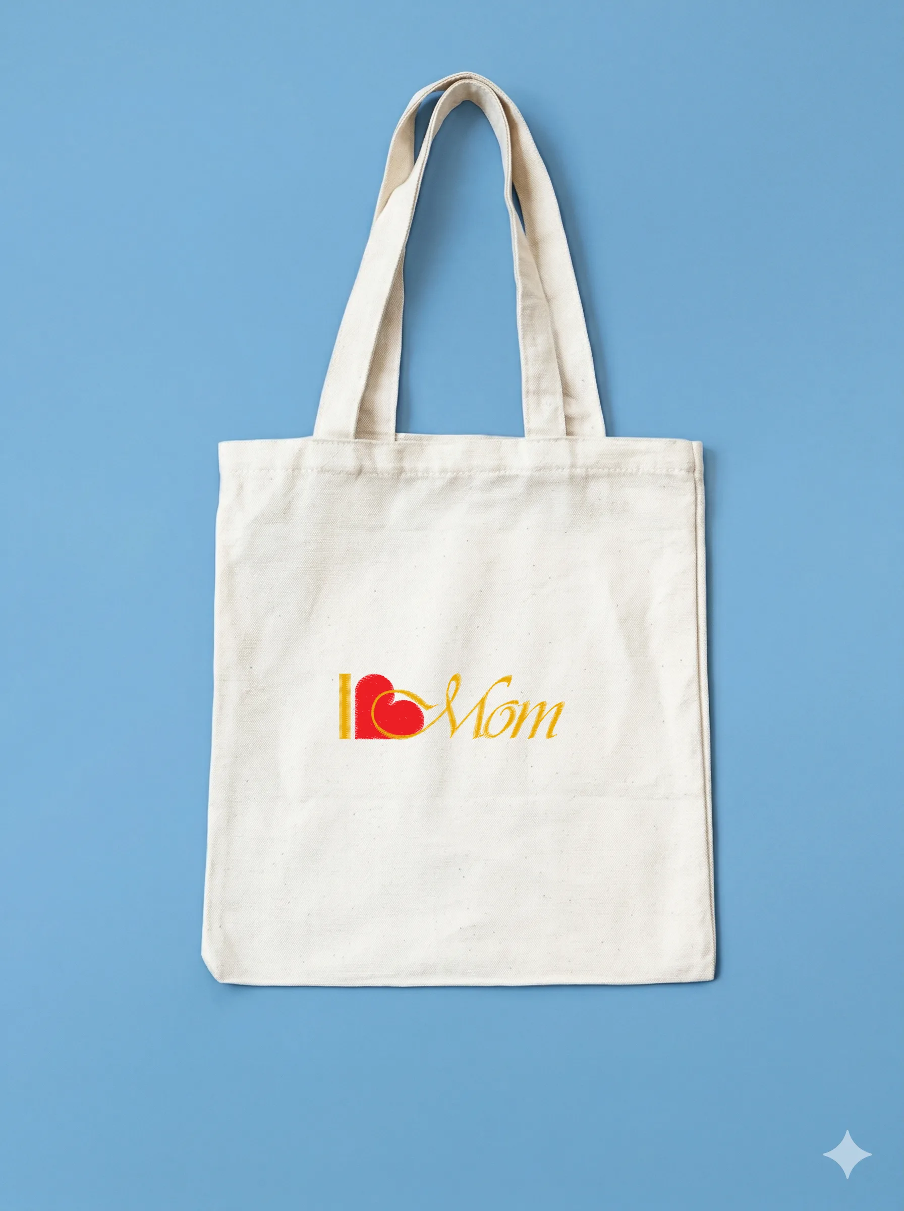 Дизайн машинной вышивки «Надпись I Love Mom» (119.7×35.2 мм) — вид 10