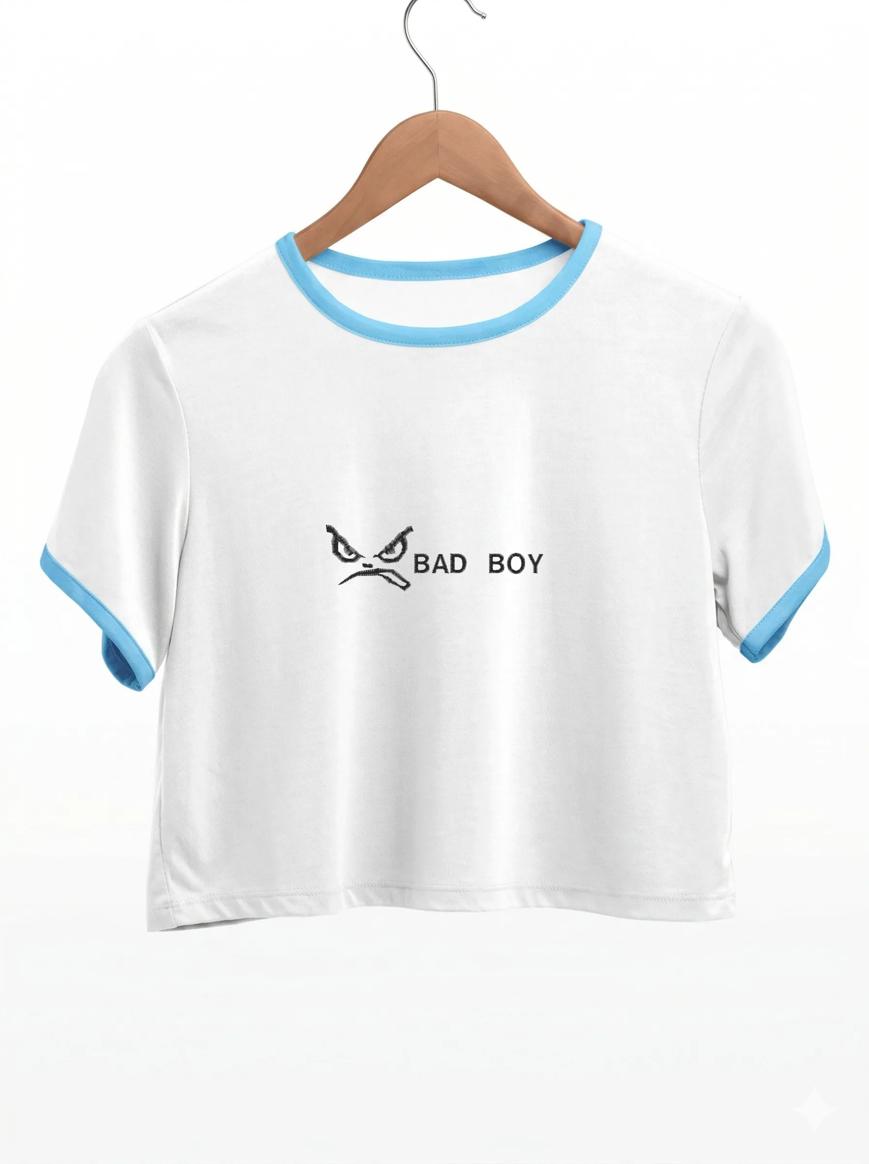 Дизайн машинной вышивки «Эмблема Bad Boy» (98.8×30.1 мм) — вид 9