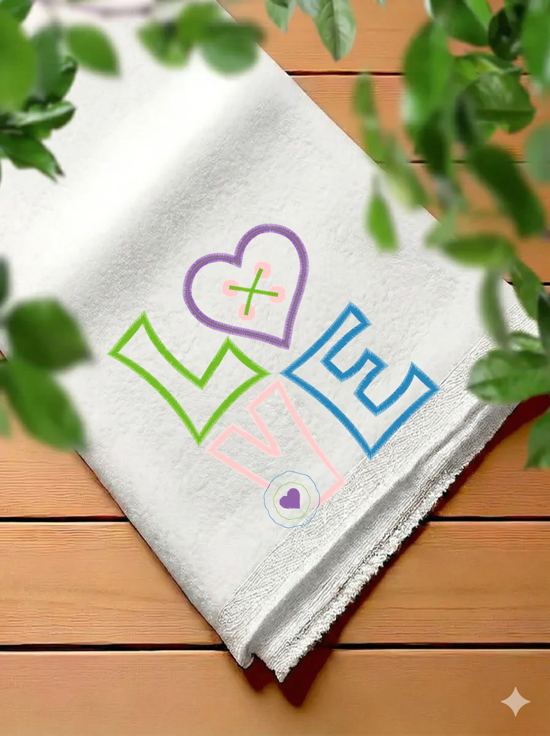 Стилизованная надпись Love (миниатюра 7)