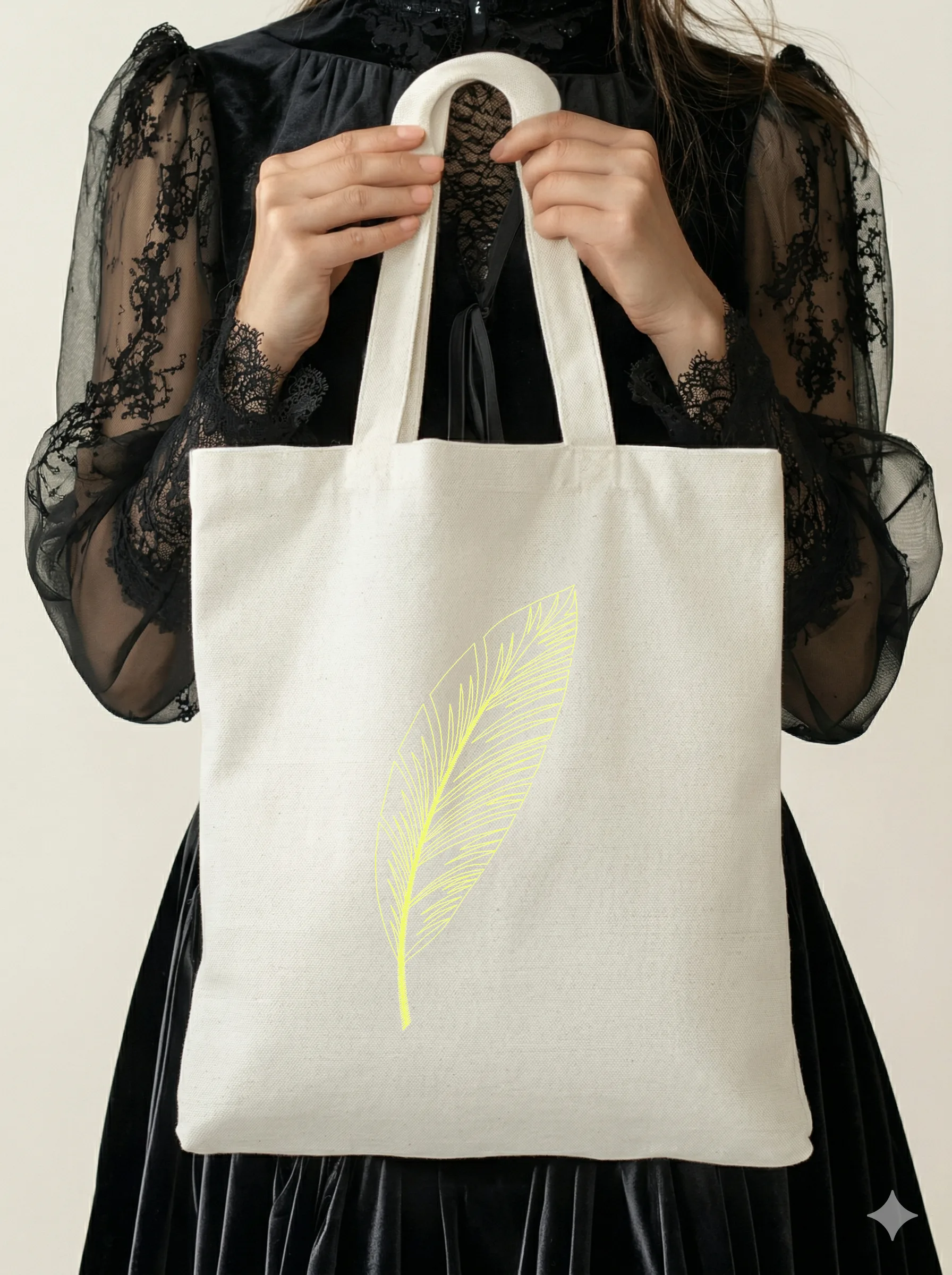 Дизайн машинной вышивки «Изящное золотое перо» (53.6×118.6 мм) — вид 5