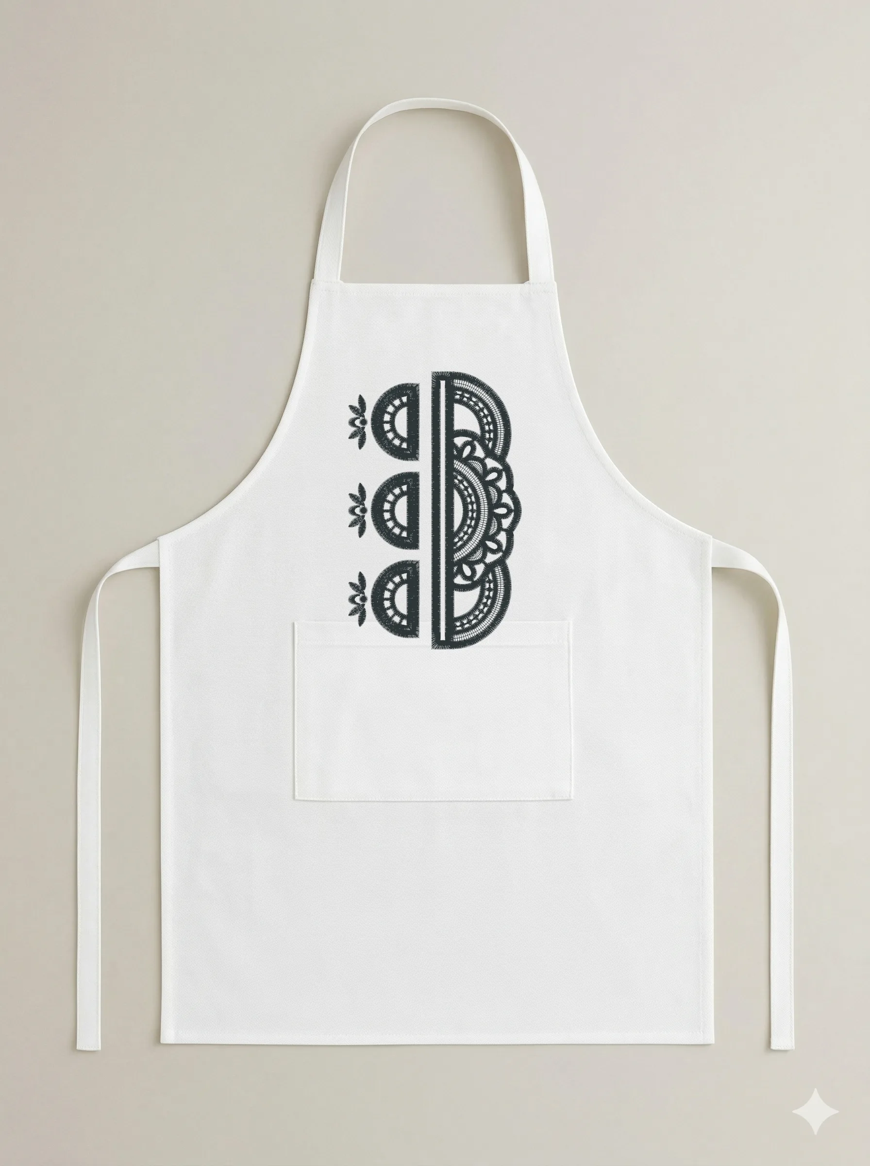 Дизайн машинной вышивки «Кружевной ажурный бордюр» (93×149 мм) — вид 6