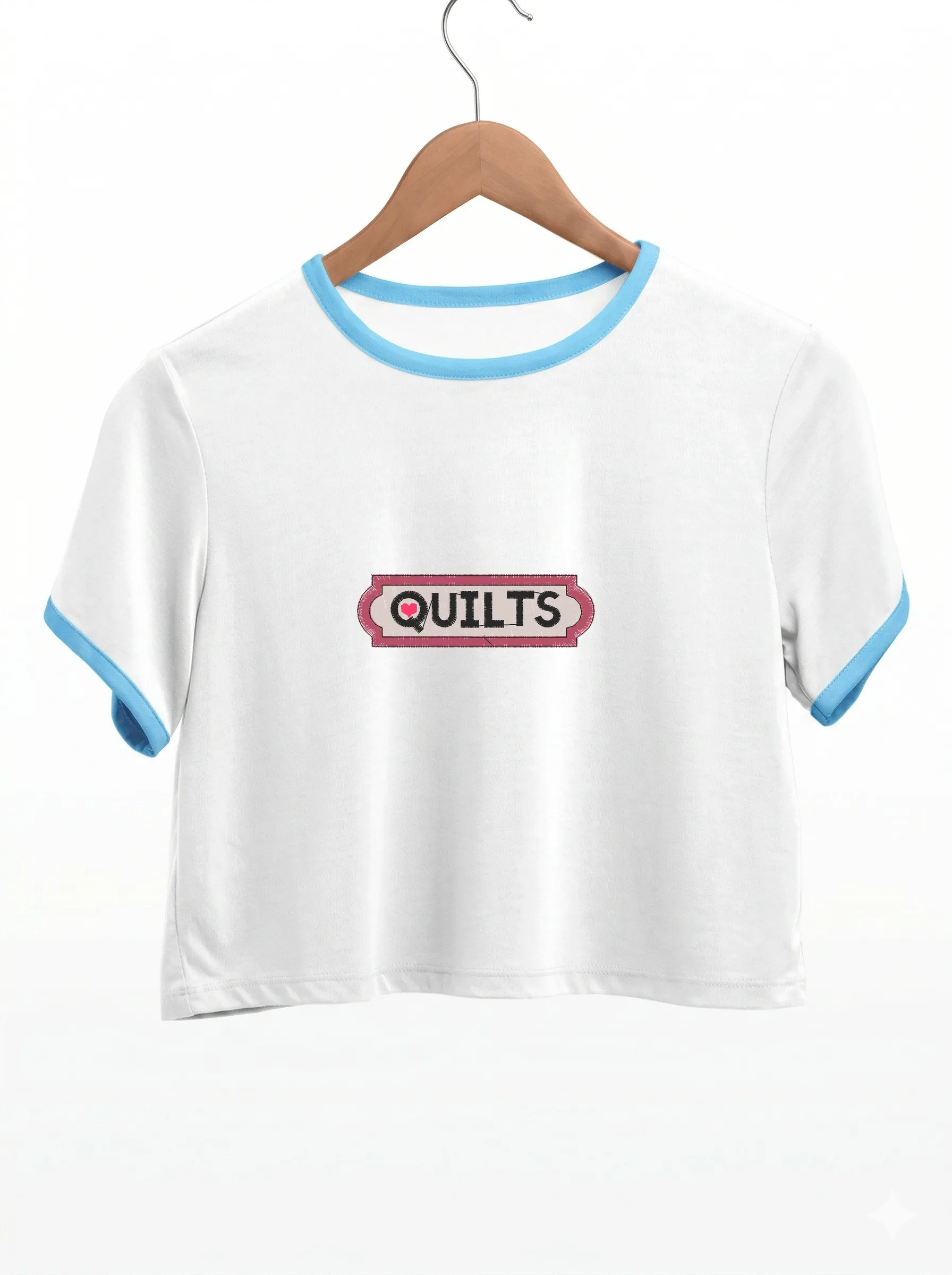 Дизайн машинной вышивки «Нашивка Quilts с сердцем» (79.8×24.6 мм) — вид 9