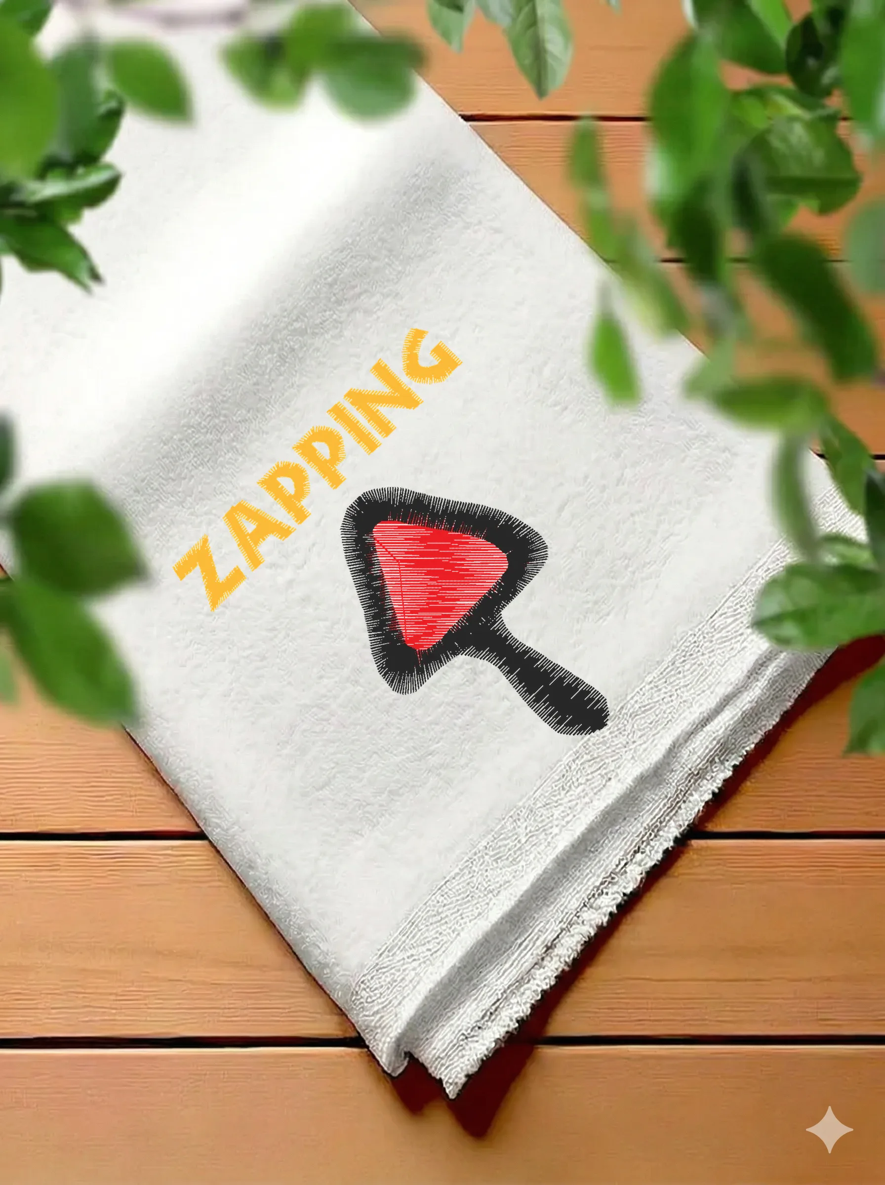 Дизайн машинной вышивки «Яркая кнопка Zapping» (58.2×68.8 мм) — вид 7