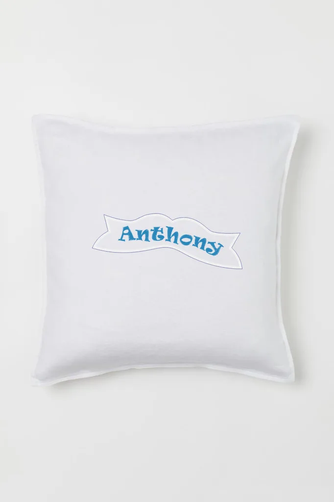 Дизайн машинной вышивки «Именная лента Anthony» (64.5×173.5 мм) — вид 2