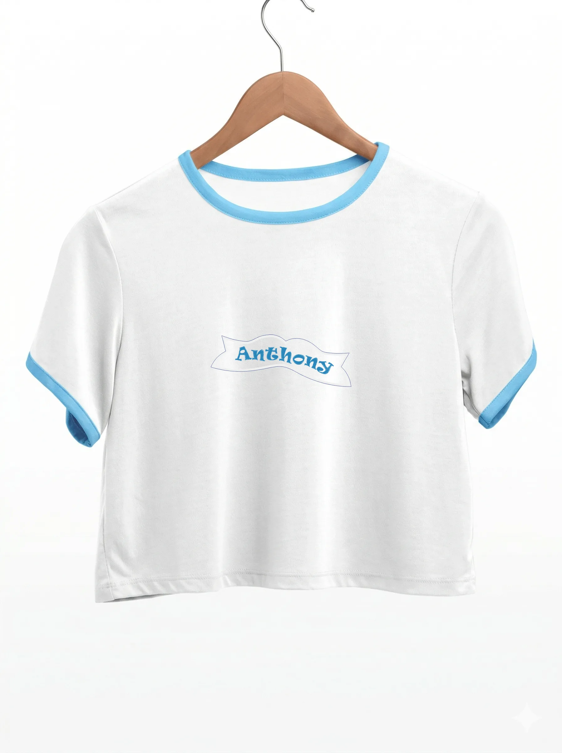Дизайн машинной вышивки «Именная лента Anthony» (64.5×173.5 мм) — вид 9