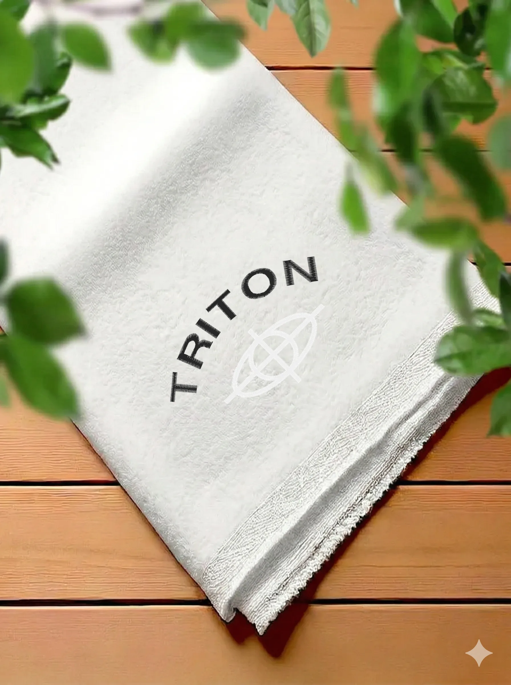 Дизайн машинной вышивки «Геометрическая эмблема Triton» (73.1×126.7 мм) — вид 7