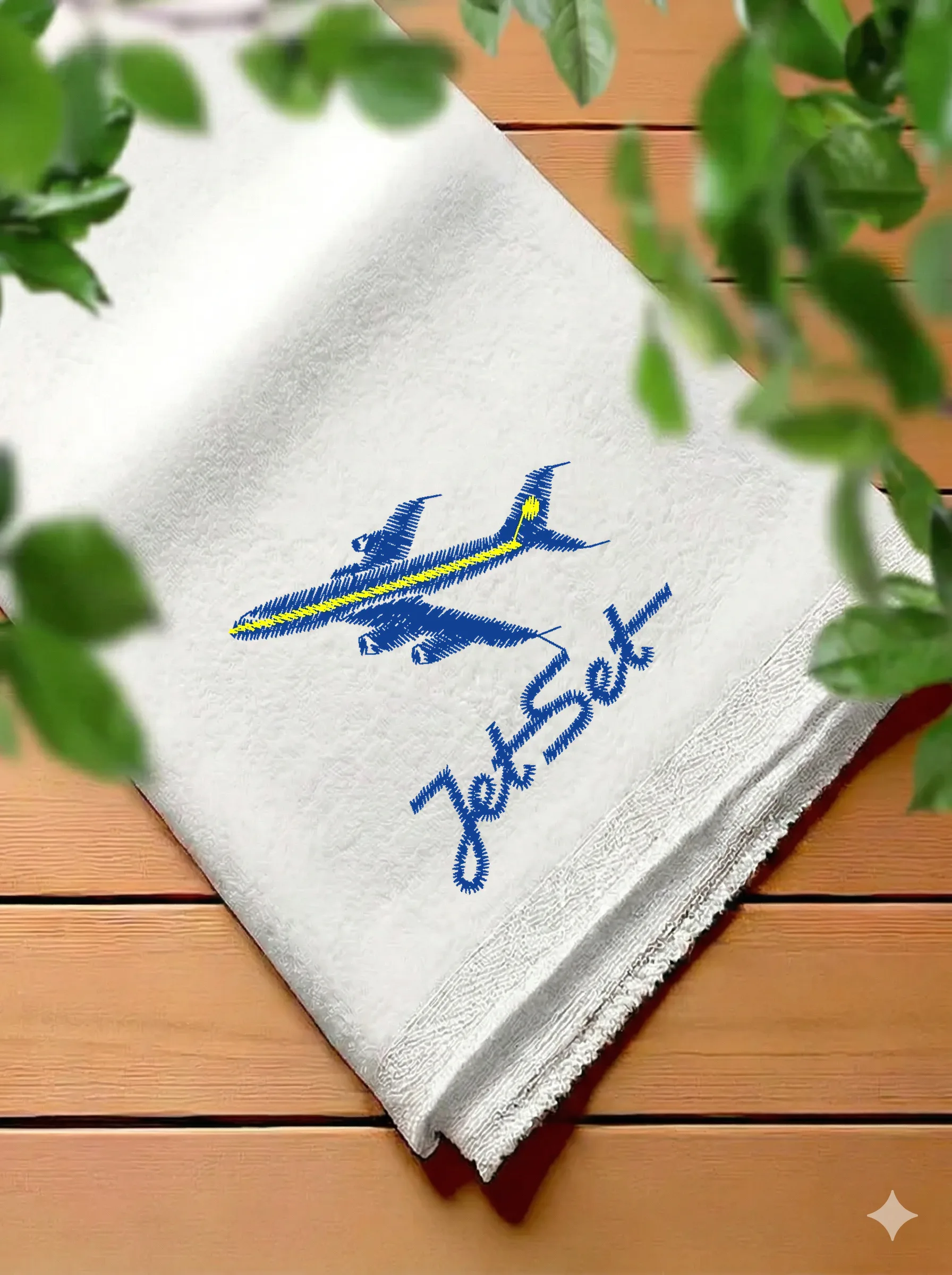 Дизайн машинной вышивки «Самолет JetSet» (52.7×50.3 мм) — вид 7