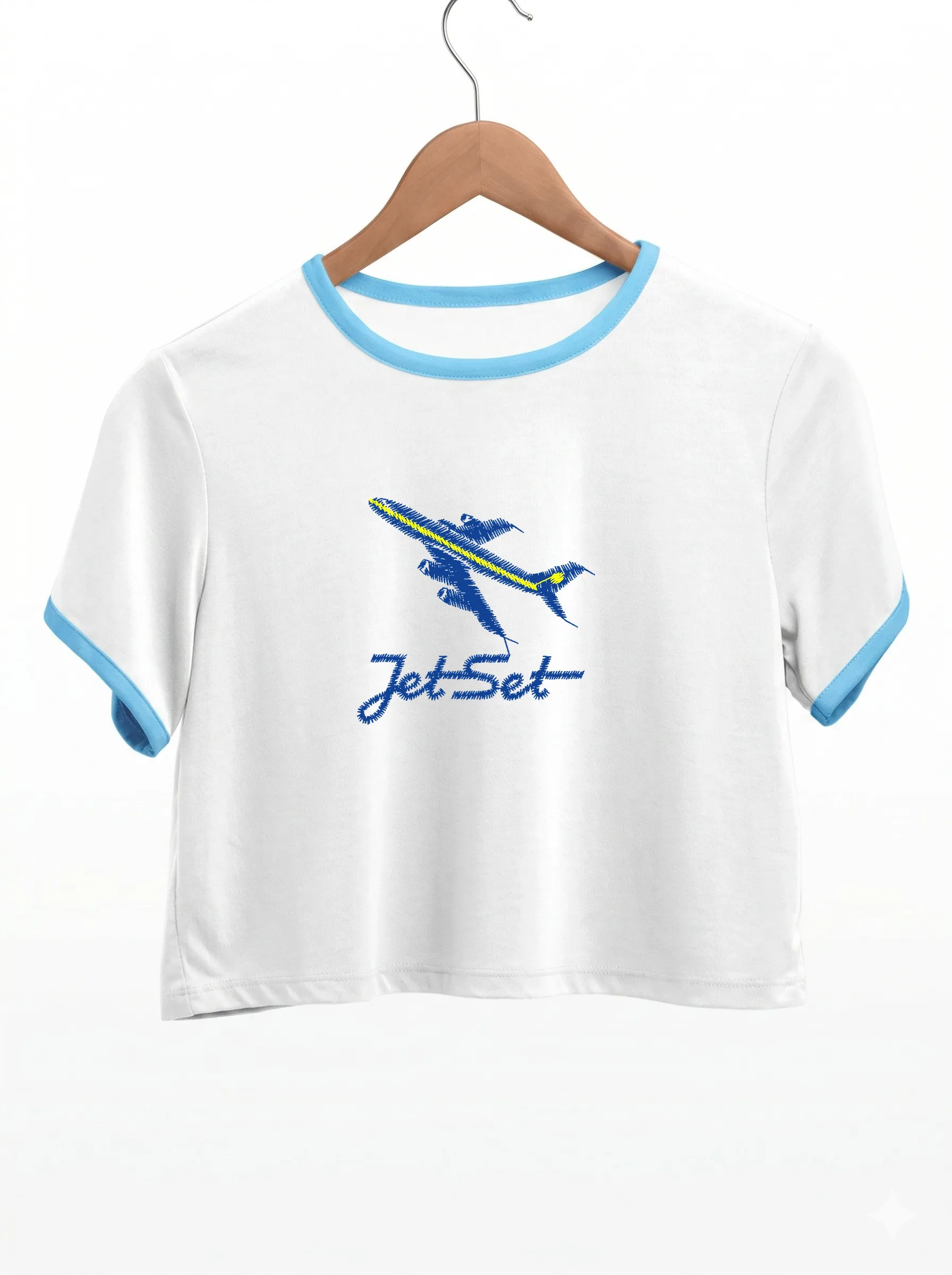 Дизайн машинной вышивки «Самолет JetSet» (52.7×50.3 мм) — вид 9