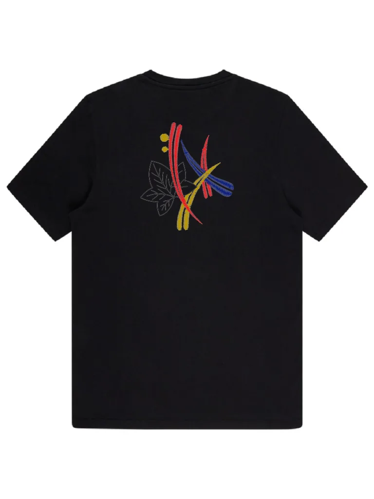 Дизайн машинной вышивки «Абстрактный лист плюща» (61.5×71.1 мм) — вид 4
