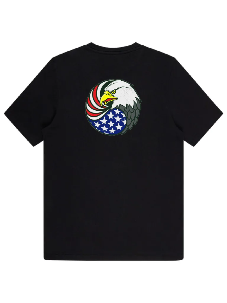 Орёл с флагом США (миниатюра 4)