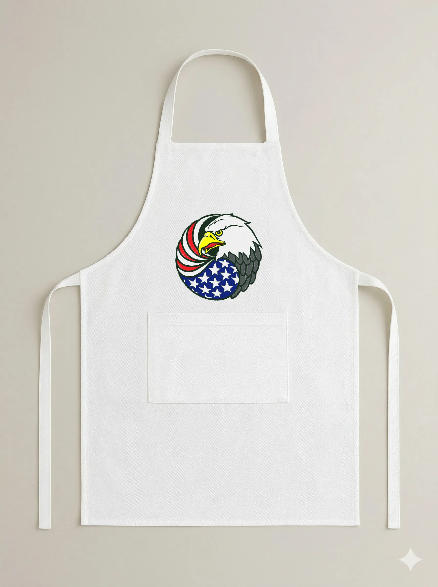 Орёл с флагом США (миниатюра 6)