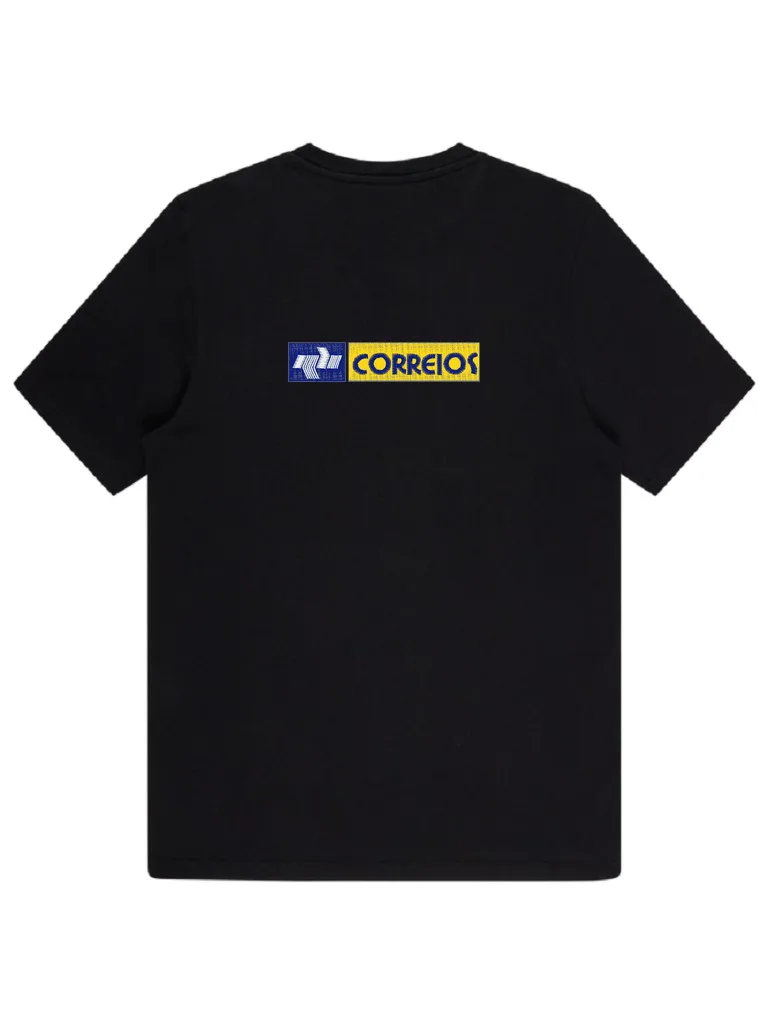 Дизайн машинной вышивки «Логотип почты Correios» (88.2×18 мм) — вид 4