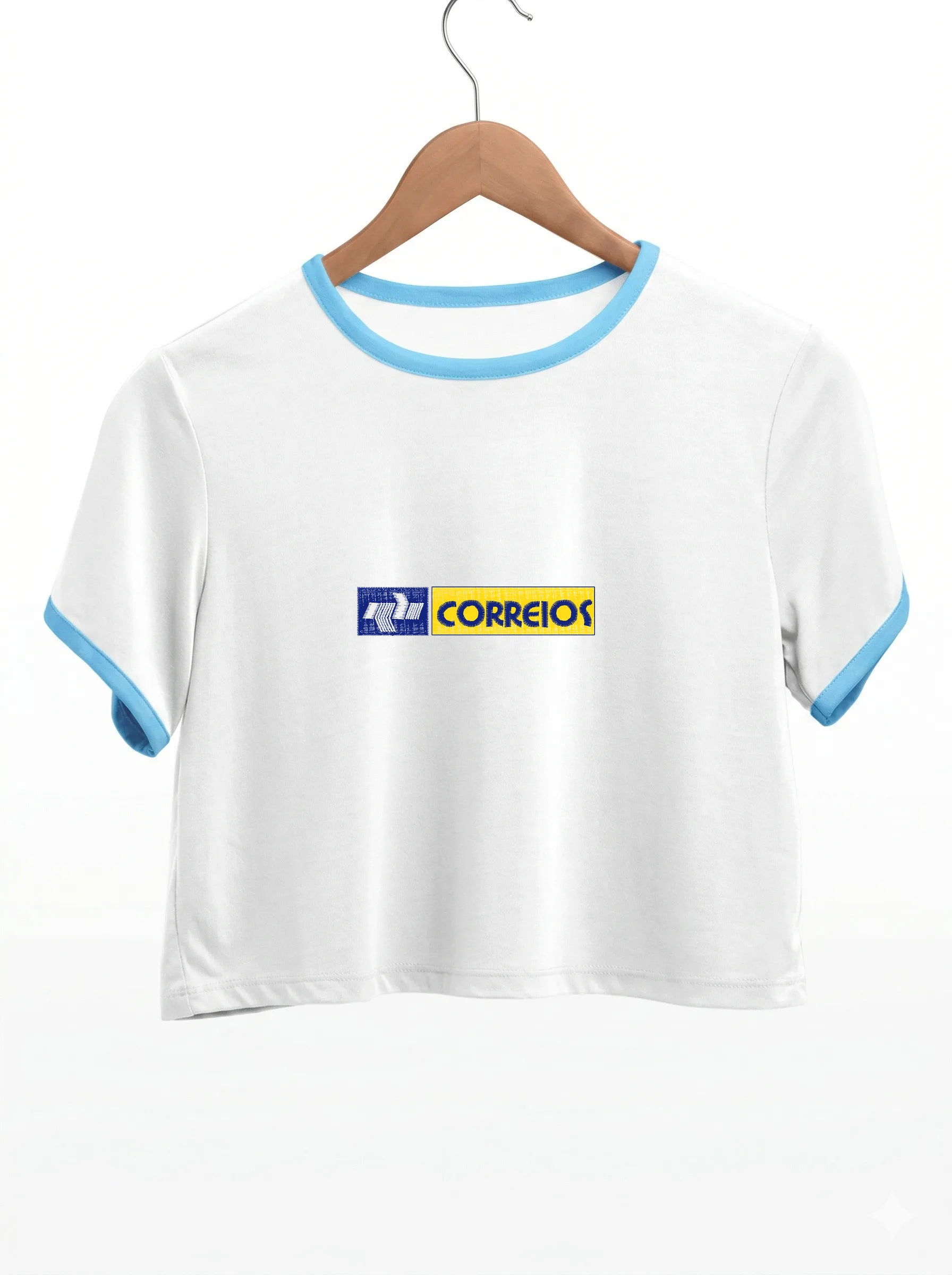 Дизайн машинной вышивки «Логотип почты Correios» (88.2×18 мм) — вид 9