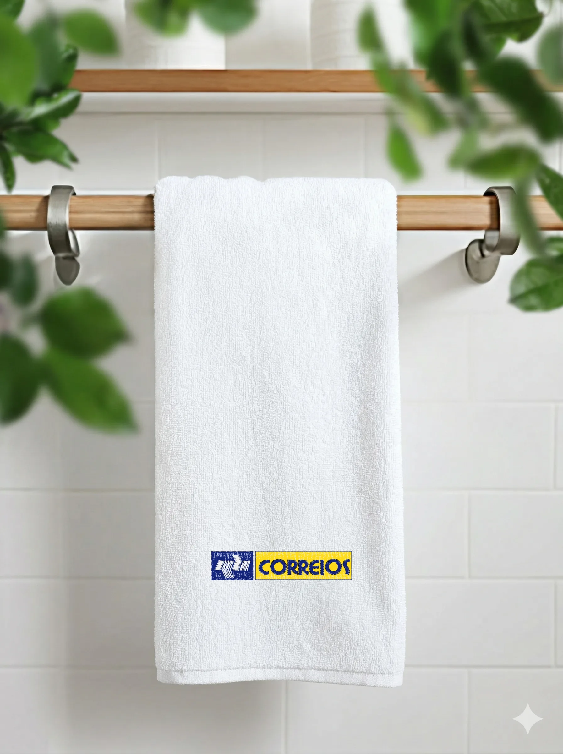Дизайн машинной вышивки «Логотип почты Correios» (88.2×18 мм) — вид 11