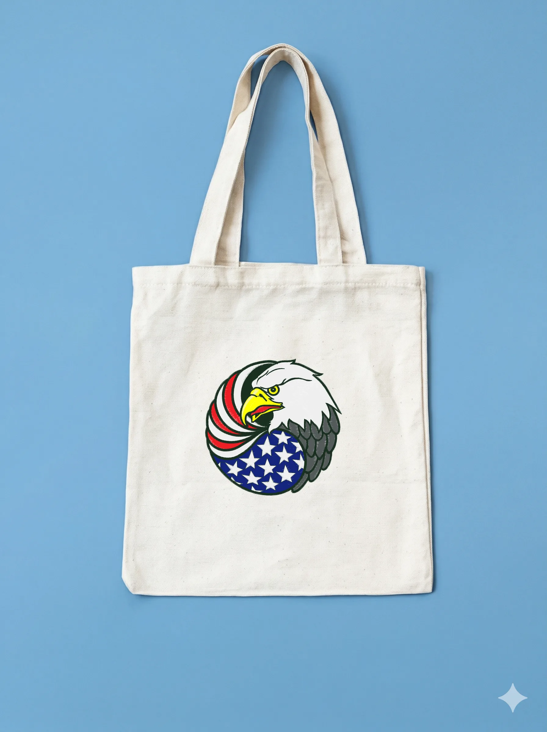 Орёл с флагом США (миниатюра 10)