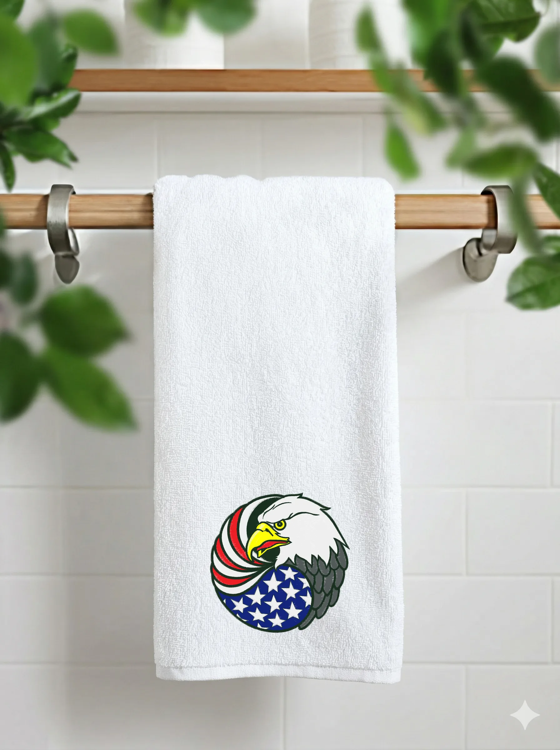 Орёл с флагом США (миниатюра 11)