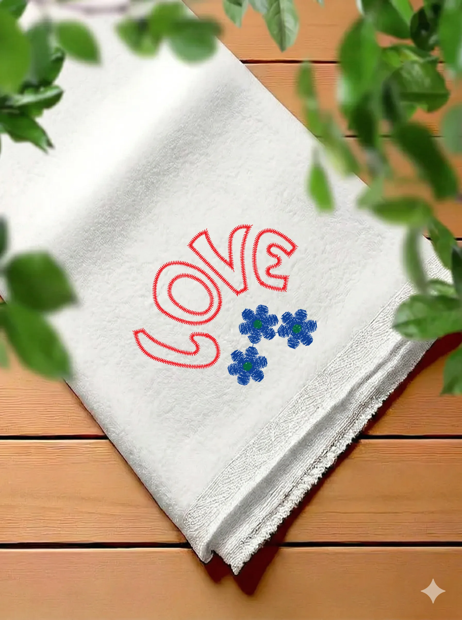 Цветочная надпись Love (миниатюра 7)