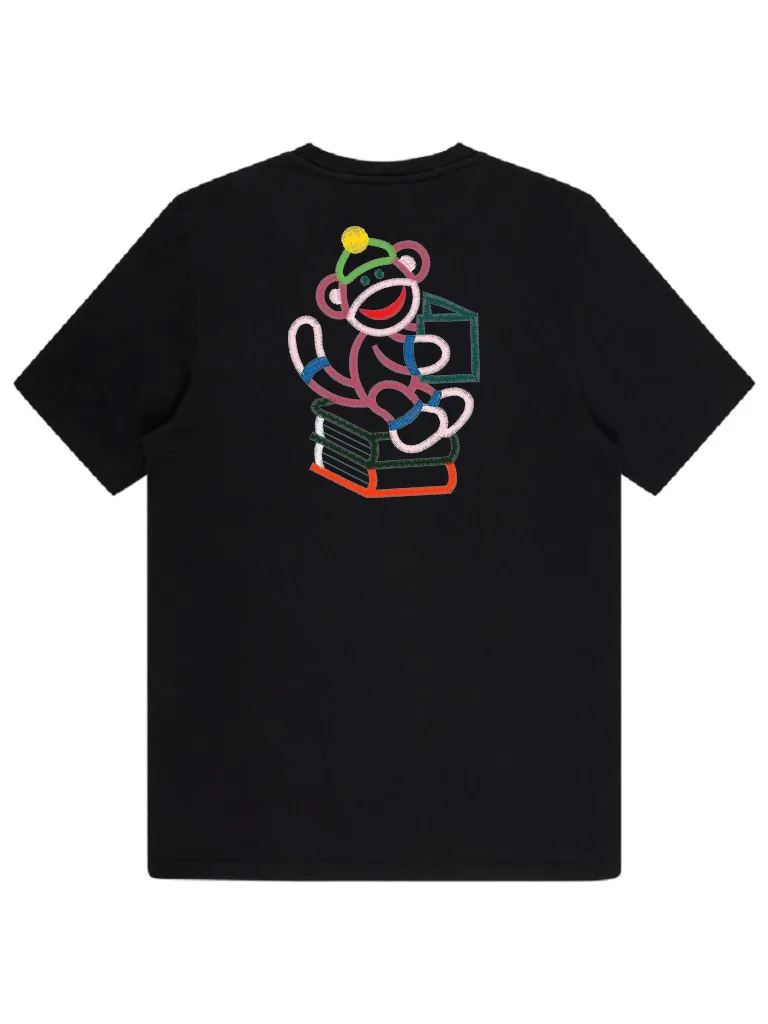 Дизайн машинной вышивки «Читающая обезьянка» (68.1×96.6 мм) — вид 4