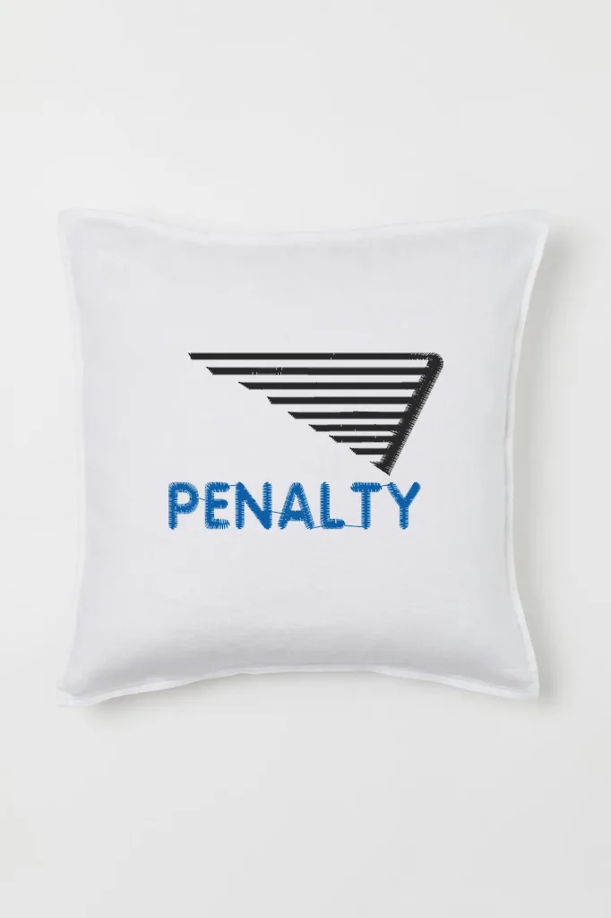 Дизайн машинной вышивки «Спортивный логотип Penalty» (82.2×52.8 мм) — вид 2