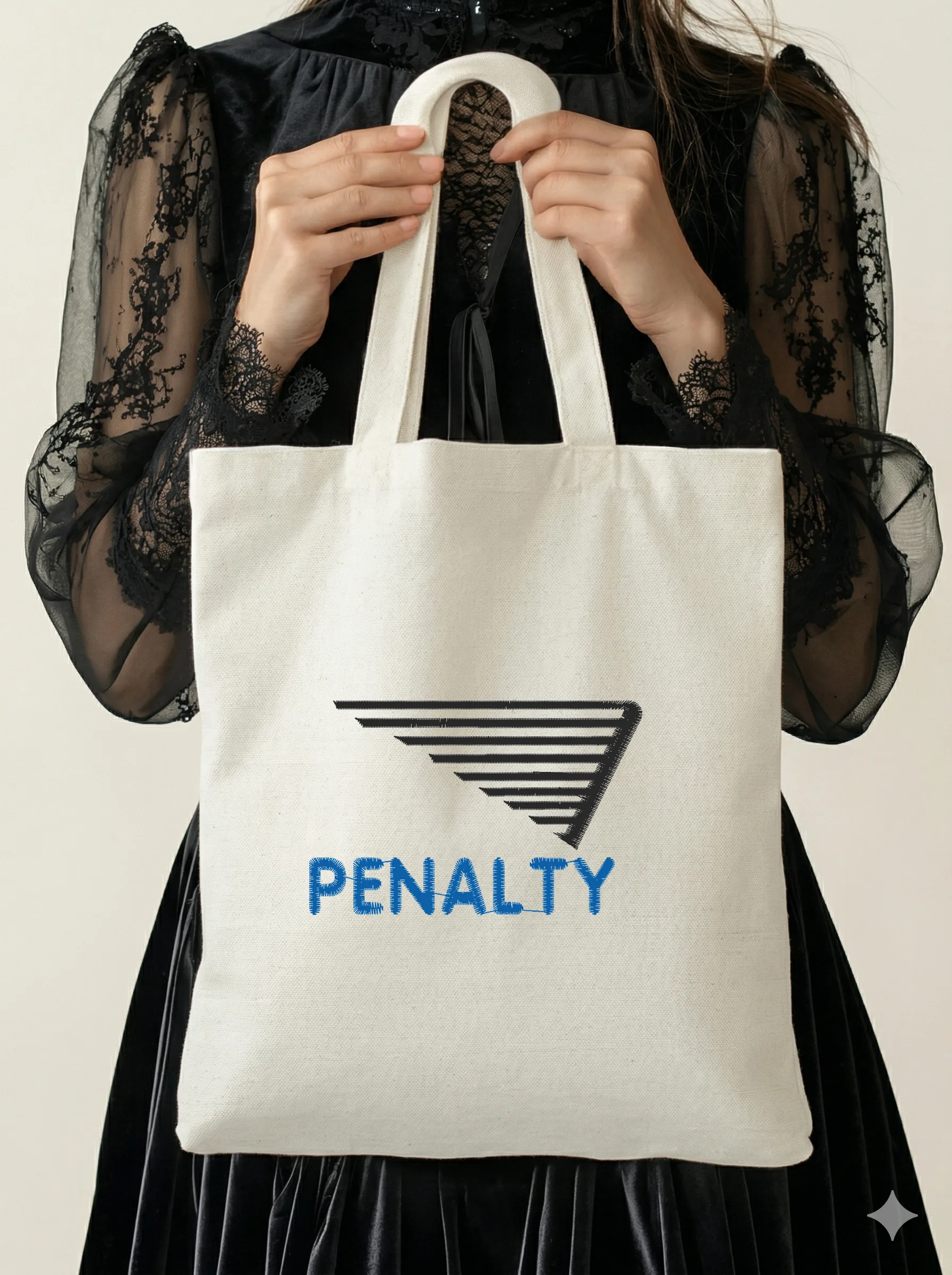 Дизайн машинной вышивки «Спортивный логотип Penalty» (82.2×52.8 мм) — вид 5