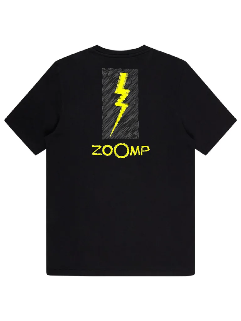 Дизайн машинной вышивки «Логотип с молнией ZOOMP» (32.4×50.3 мм) — вид 4