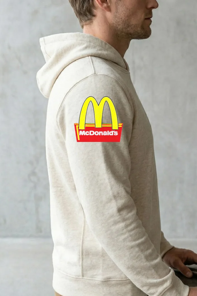 Дизайн машинной вышивки «Логотип McDonald's» (137×147.2 мм) — вид 3