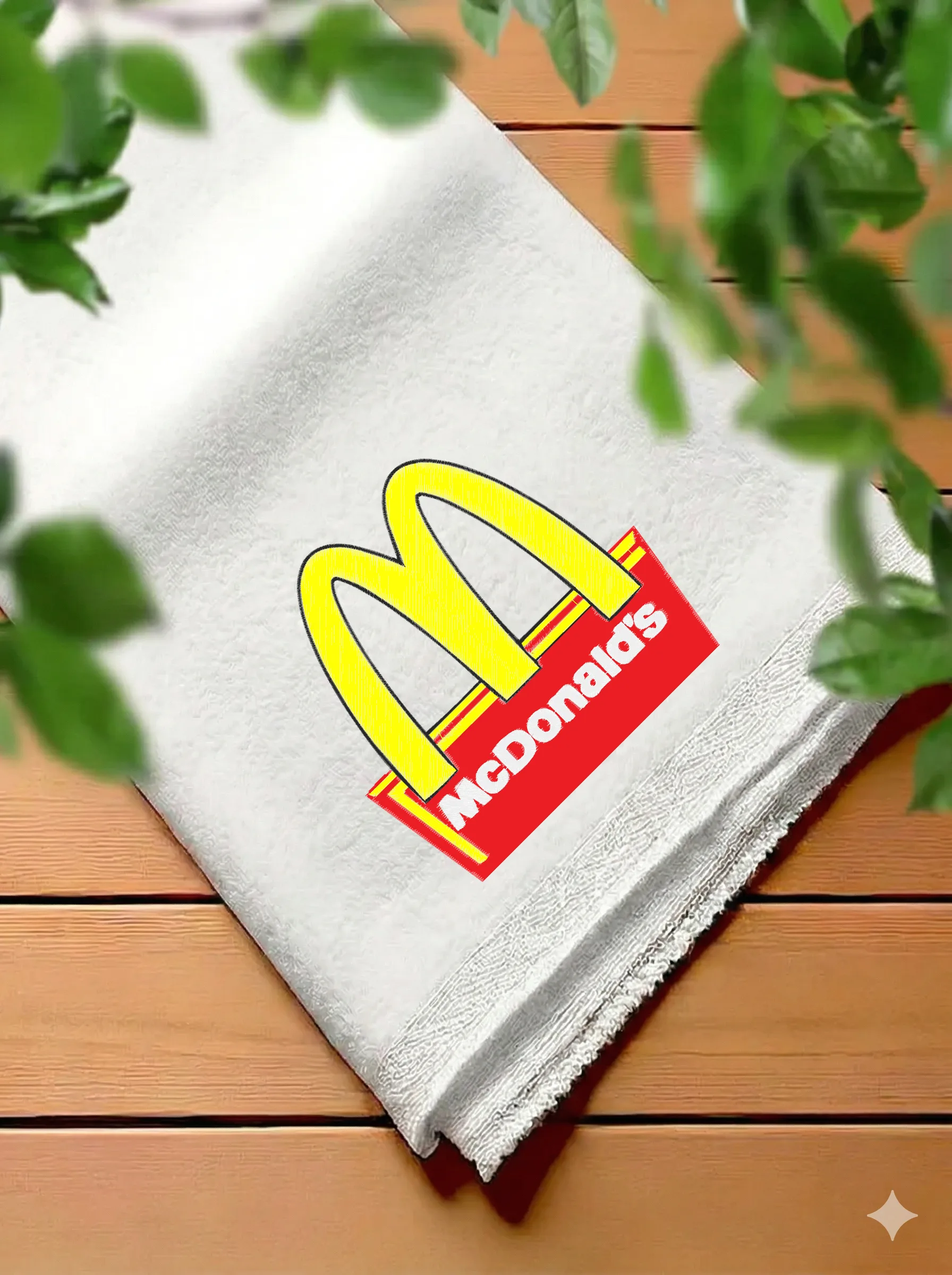 Дизайн машинной вышивки «Логотип McDonald's» (137×147.2 мм) — вид 7