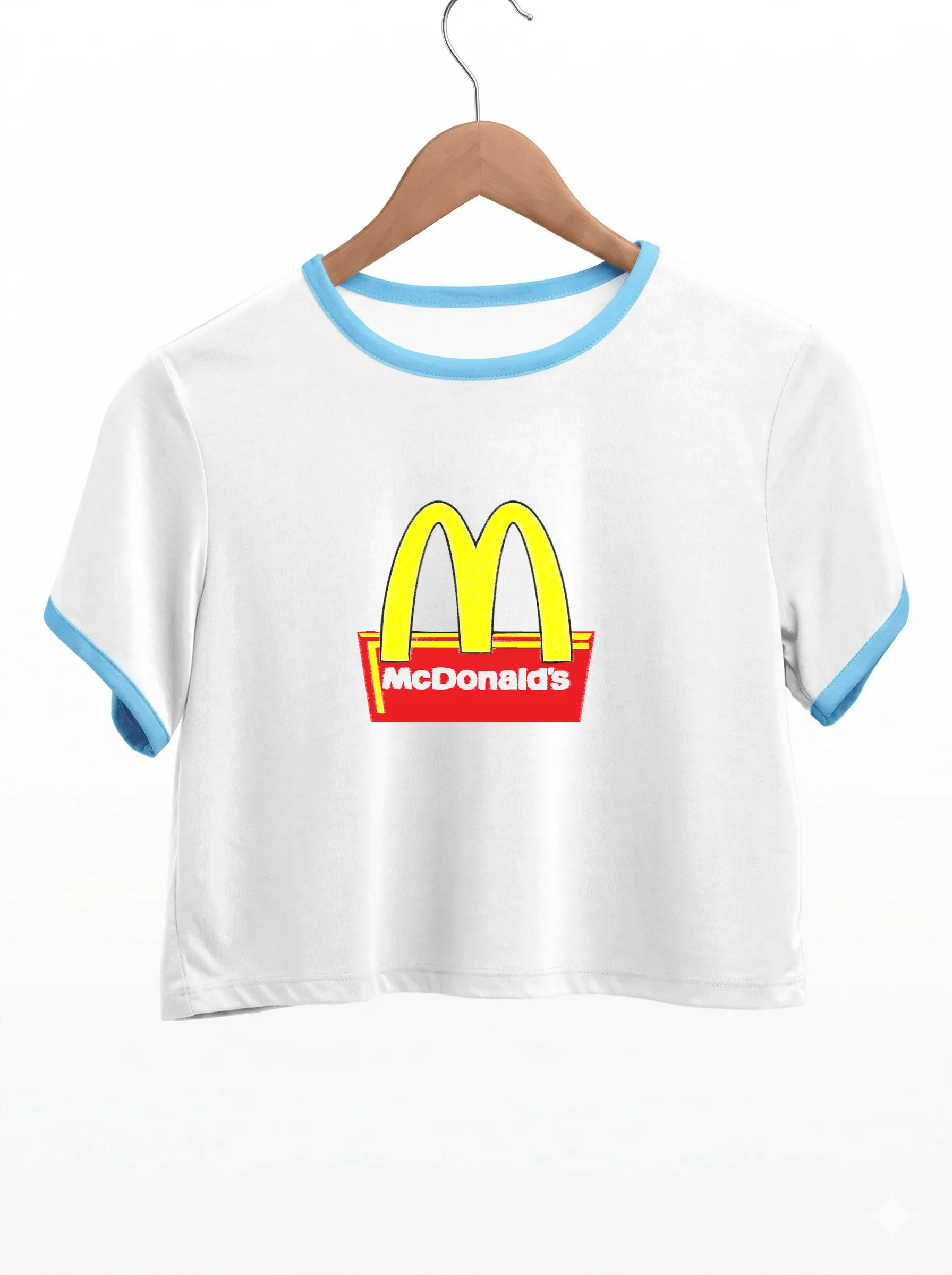 Дизайн машинной вышивки «Логотип McDonald's» (137×147.2 мм) — вид 9