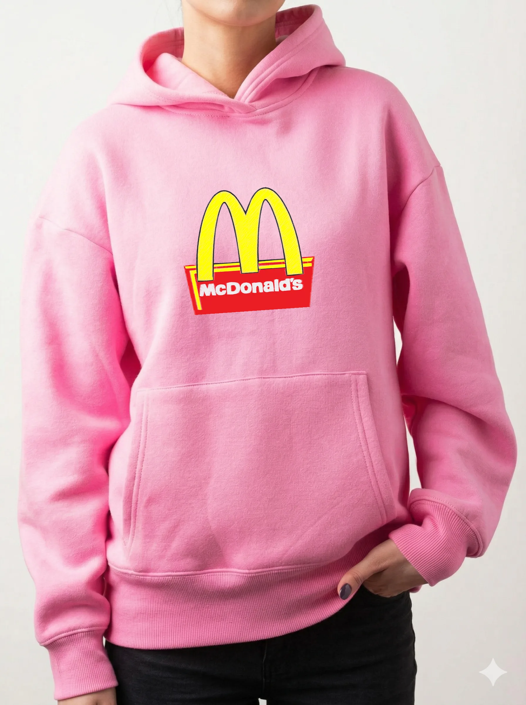 Дизайн машинной вышивки «Логотип McDonald's» (137×147.2 мм) — вид 12