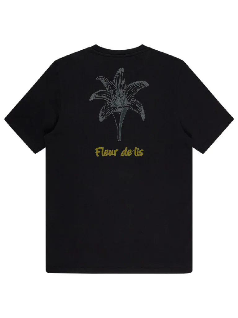 Дизайн машинной вышивки «Винтажная лилия Fleur de lis» (83×122.8 мм) — вид 4