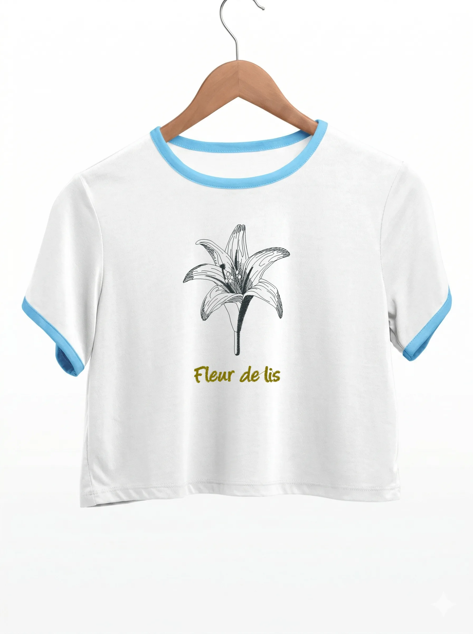 Дизайн машинной вышивки «Винтажная лилия Fleur de lis» (83×122.8 мм) — вид 9