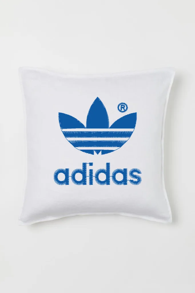 Дизайн машинной вышивки «Логотип Adidas» (59.5×59.9 мм) — вид 2
