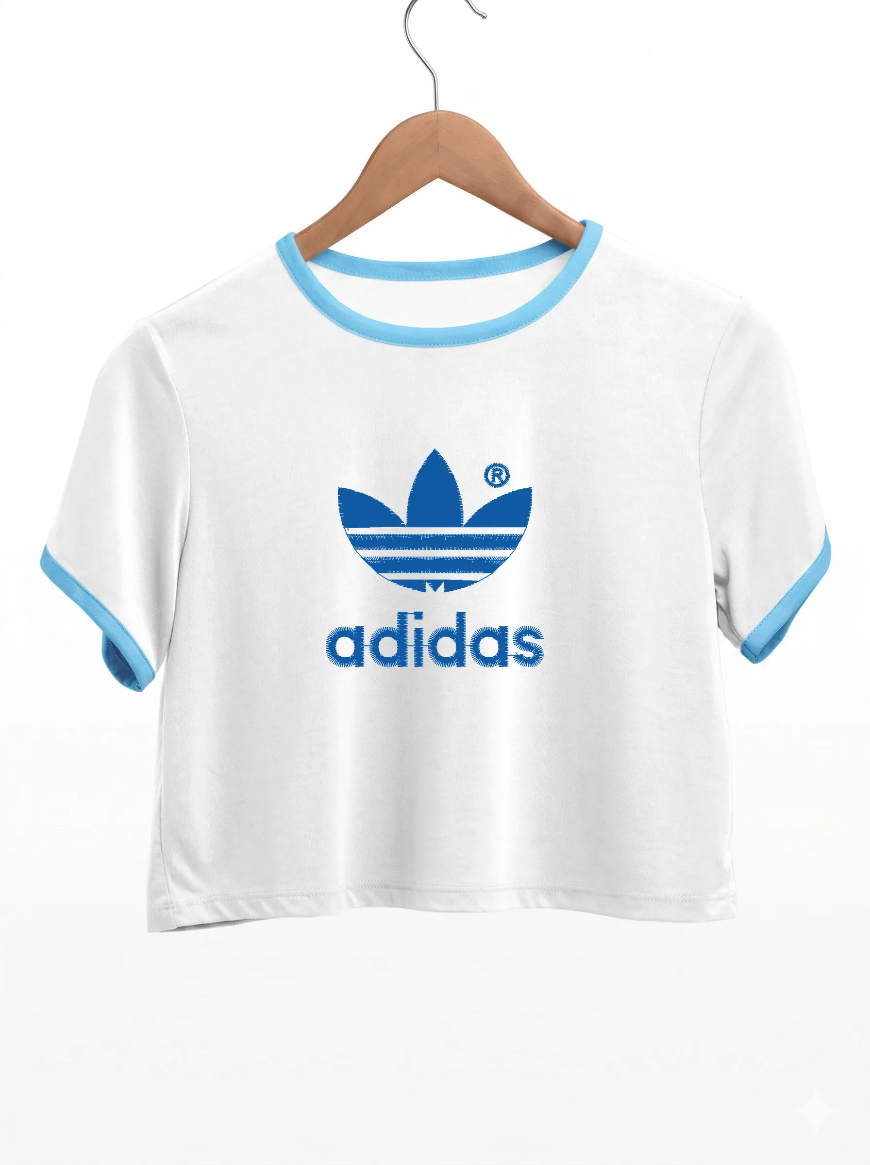 Дизайн машинной вышивки «Логотип Adidas» (59.5×59.9 мм) — вид 9