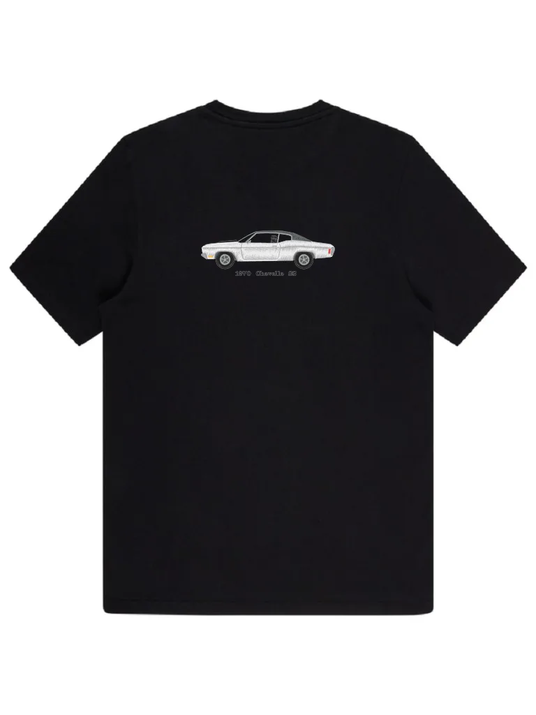 Дизайн машинной вышивки «Ретро автомобиль Chevelle» (47.2×141.2 мм) — вид 4