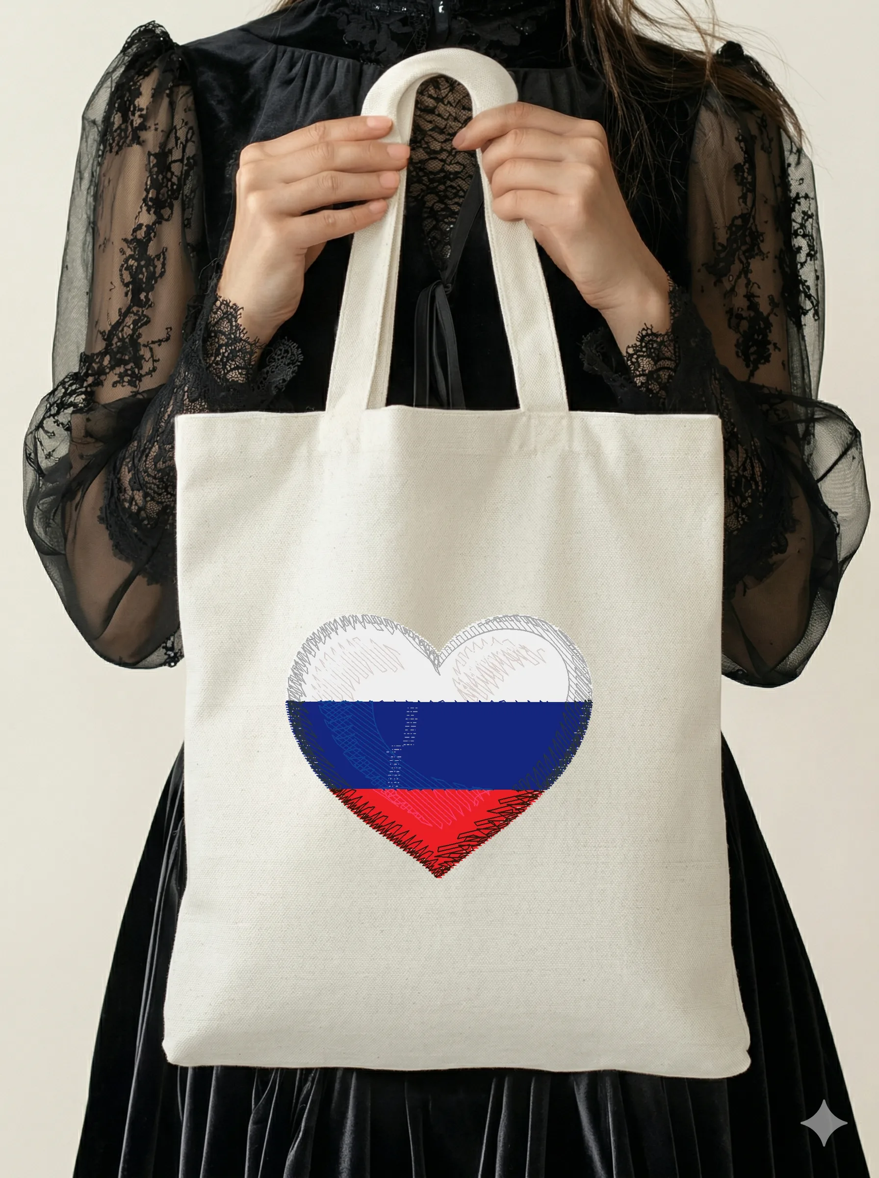 Сердце с флагом России (миниатюра 5)
