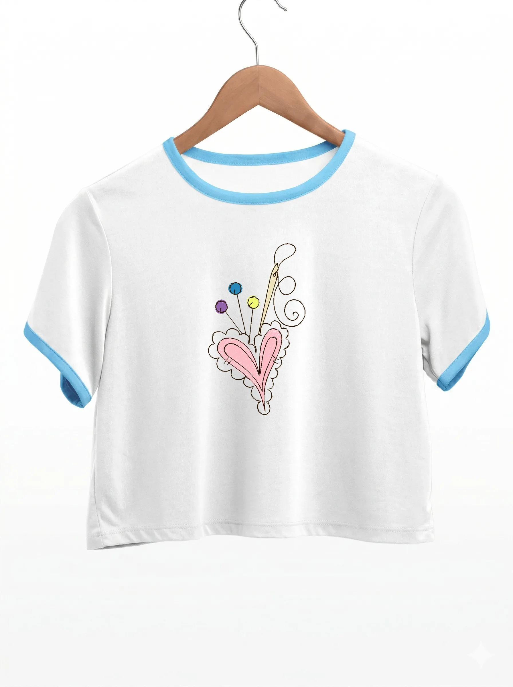 Сердечная игольница (миниатюра 9)