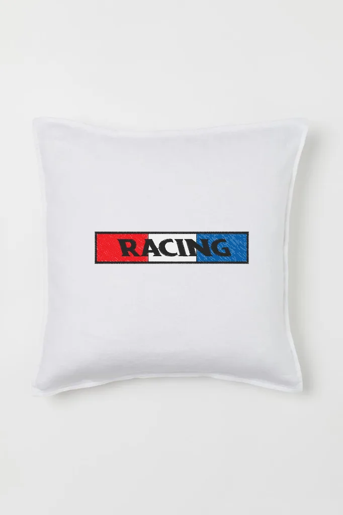 Дизайн машинной вышивки «Шеврон Racing» (97.6×20.5 мм) — вид 2