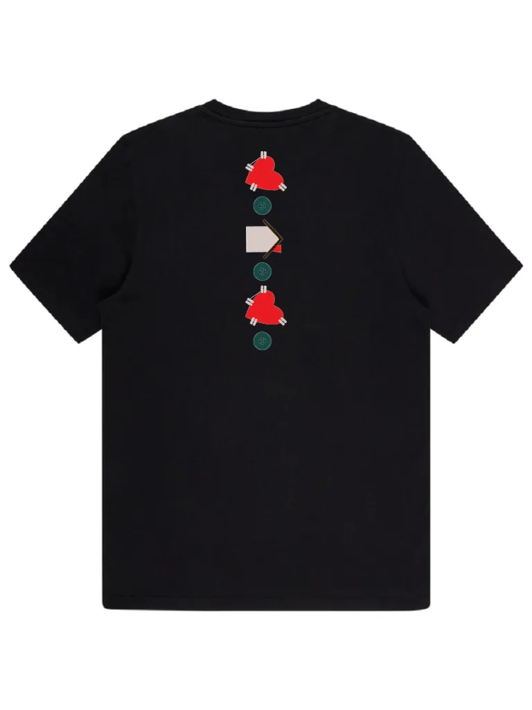 Дизайн машинной вышивки «Сердечки с заплатками» (32.2×154.7 мм) — вид 4