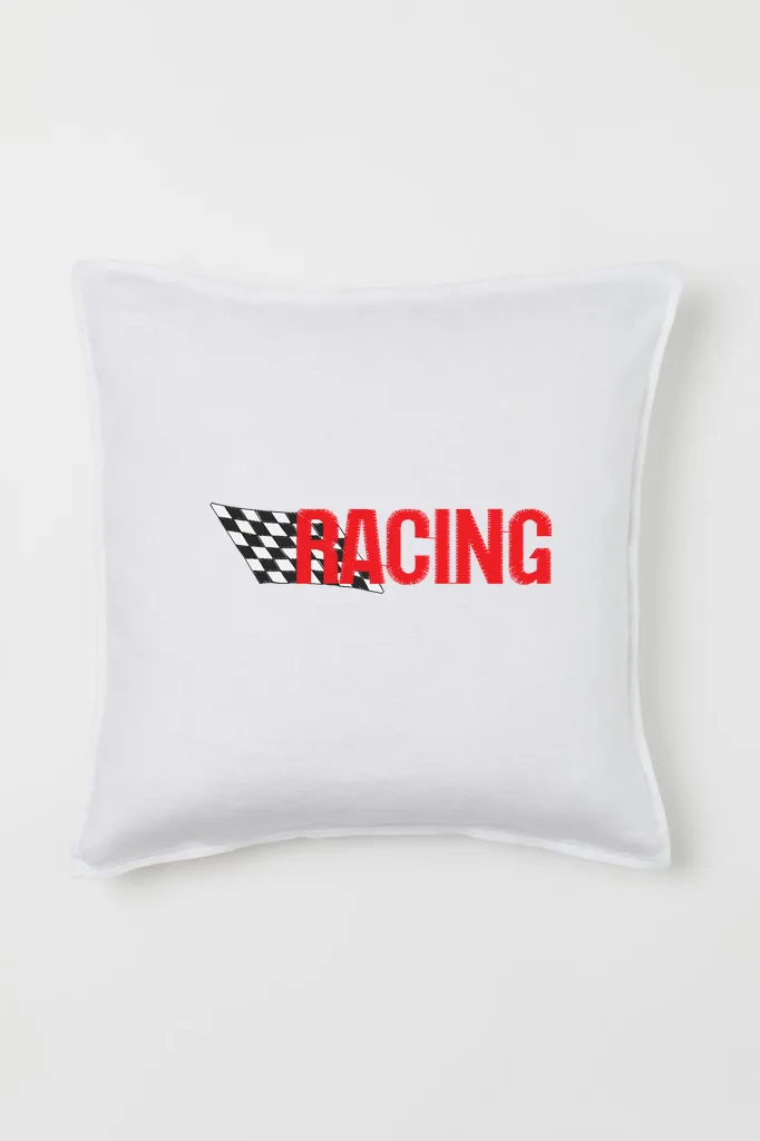 Дизайн машинной вышивки «Спортивный логотип RACING» (97.8×26 мм) — вид 2